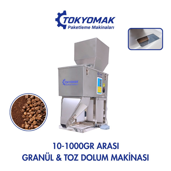 TGD-1000   10-1000gr Granül ve Toz Dolum Makinası 
