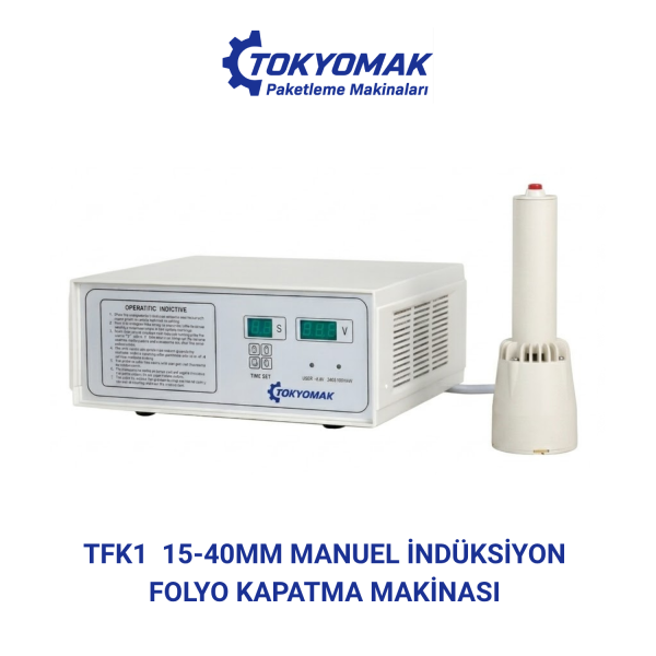 TFK   10-40mm Manuel İndüksiyon Folyo Kapatma Makinası