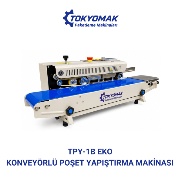 TPY EKO Konveyörlü Poşet Yapıştırma Makinası  